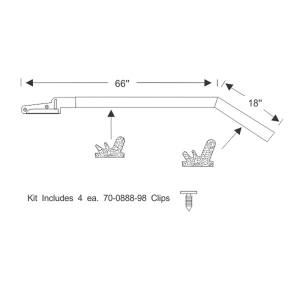 11-116R-1963-1964-buick-cadillac-oldsmobile-roof-rail-seal-kit