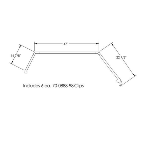 11-127R-1969-70-buick-cadillac-oldsmobile-roof-rail-seal-kit