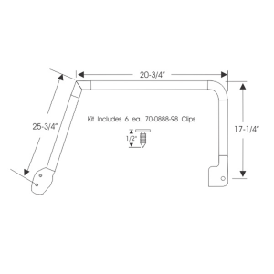 11-131R-1971-76-cadillac-roof-rail-seal-kit