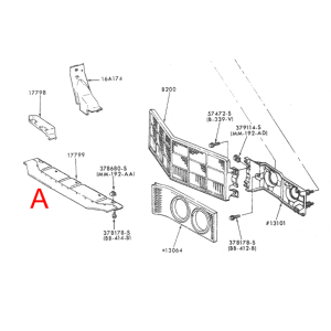 03-257m-1966-69-lincoln-continental-front-fender-seal-kit