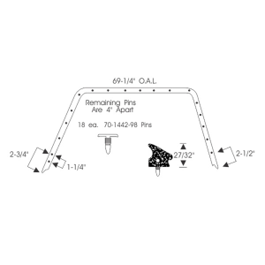 11-169r-1957-58-buick-oldsmobile-hardtop-roof-rail-seal-kit