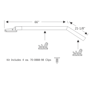 11-175r-1963-64-buick-oldsmobile-hardtop-roof-rail-seal-kit